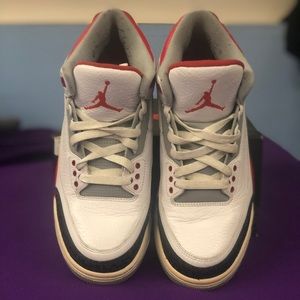 Jordan Retro 3 Fire red 2013